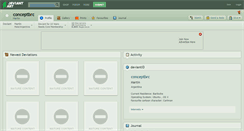 Desktop Screenshot of conceptbrc.deviantart.com