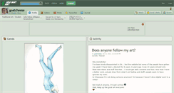 Desktop Screenshot of goatcheese.deviantart.com