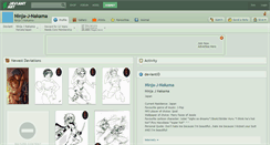 Desktop Screenshot of ninja-j-nakama.deviantart.com