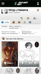 Mobile Screenshot of ninja-j-nakama.deviantart.com