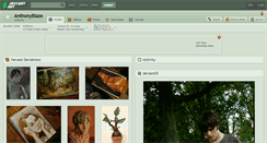 Desktop Screenshot of anthonyblaze.deviantart.com