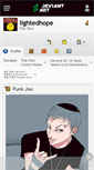 Mobile Screenshot of lightedhope.deviantart.com