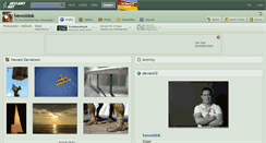 Desktop Screenshot of hewoldok.deviantart.com