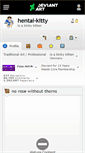 Mobile Screenshot of hentai-kitty.deviantart.com