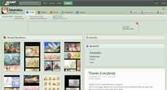 Desktop Screenshot of fukamatsu.deviantart.com