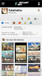 Mobile Screenshot of fukamatsu.deviantart.com