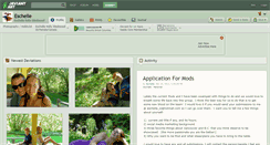 Desktop Screenshot of eschelle.deviantart.com