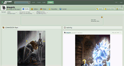 Desktop Screenshot of draupnis.deviantart.com