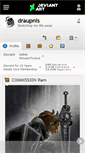 Mobile Screenshot of draupnis.deviantart.com