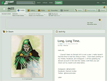 Tablet Screenshot of dej22.deviantart.com