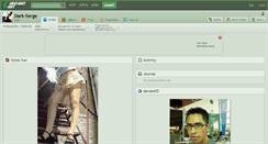 Desktop Screenshot of dark-serge.deviantart.com