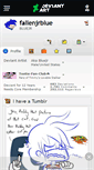 Mobile Screenshot of fallenjrblue.deviantart.com
