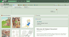 Desktop Screenshot of oc-world.deviantart.com