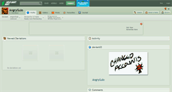 Desktop Screenshot of angrygulo.deviantart.com