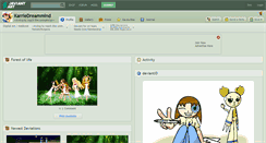 Desktop Screenshot of karriedreammind.deviantart.com
