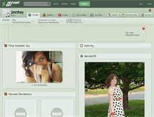 Tablet Screenshot of jeezkay.deviantart.com