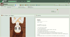 Desktop Screenshot of deyren.deviantart.com