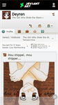 Mobile Screenshot of deyren.deviantart.com
