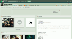 Desktop Screenshot of bergeromance.deviantart.com