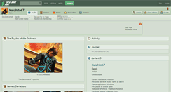 Desktop Screenshot of nakahito67.deviantart.com