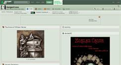 Desktop Screenshot of morgancrone.deviantart.com