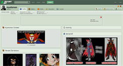 Desktop Screenshot of myotismon.deviantart.com