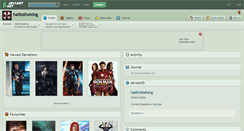 Desktop Screenshot of hailtotheking.deviantart.com