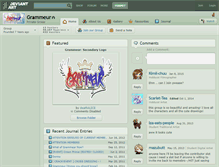 Tablet Screenshot of grammeur.deviantart.com