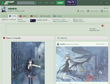 Tablet Screenshot of mimirin.deviantart.com