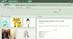Desktop Screenshot of mkaykira.deviantart.com