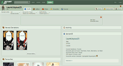Desktop Screenshot of laureljoyous25.deviantart.com