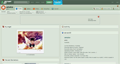 Desktop Screenshot of amoice.deviantart.com