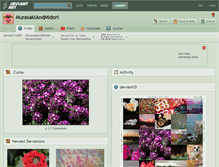 Tablet Screenshot of murasakiandmidori.deviantart.com