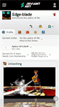 Mobile Screenshot of edge-blade.deviantart.com