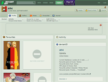 Tablet Screenshot of m94.deviantart.com