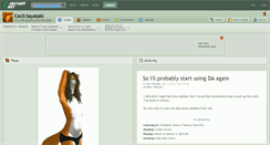 Desktop Screenshot of cecil-sayataki.deviantart.com