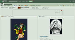 Desktop Screenshot of bloodywilliam.deviantart.com