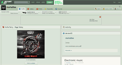 Desktop Screenshot of mortalitas.deviantart.com
