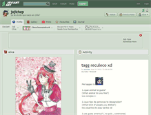 Tablet Screenshot of jojichep.deviantart.com