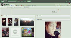 Desktop Screenshot of darkawaii.deviantart.com