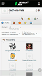 Mobile Screenshot of dath-na-fala.deviantart.com