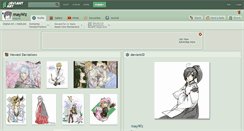 Desktop Screenshot of maywz.deviantart.com