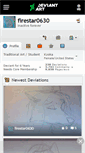 Mobile Screenshot of firestar0630.deviantart.com
