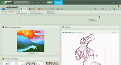 Desktop Screenshot of angrysmack.deviantart.com