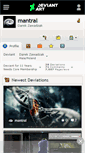 Mobile Screenshot of mantral.deviantart.com