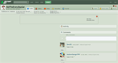 Desktop Screenshot of nottheeverydaygal.deviantart.com