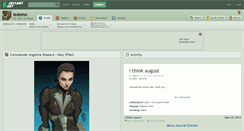 Desktop Screenshot of ledomo.deviantart.com