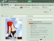 Tablet Screenshot of nalulu1.deviantart.com