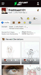 Mobile Screenshot of freshtoast101.deviantart.com