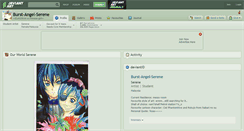 Desktop Screenshot of burst-angel-serene.deviantart.com